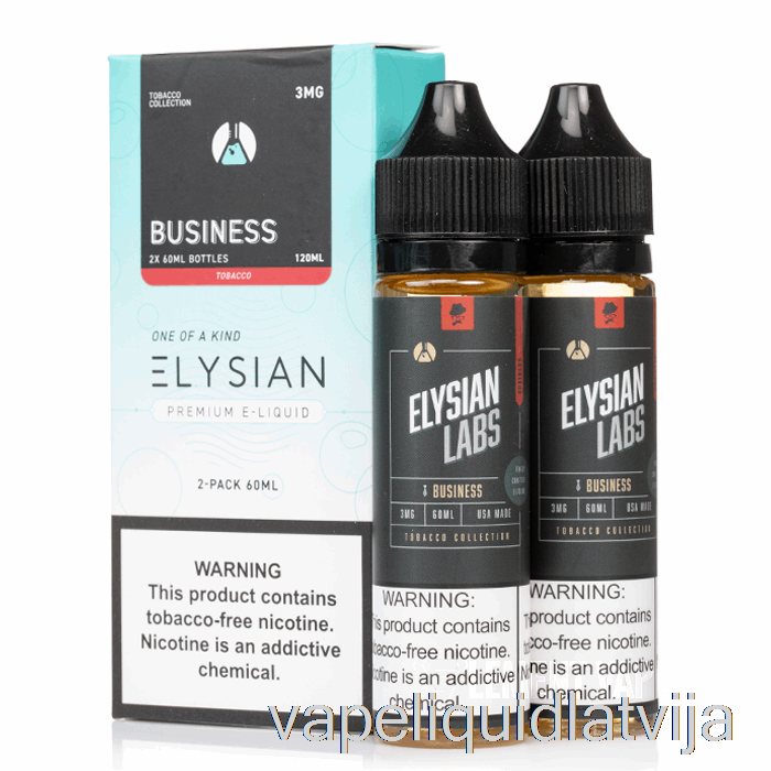 Bizness - Elysian Labs - 120ml 12mg Vape šķidrums